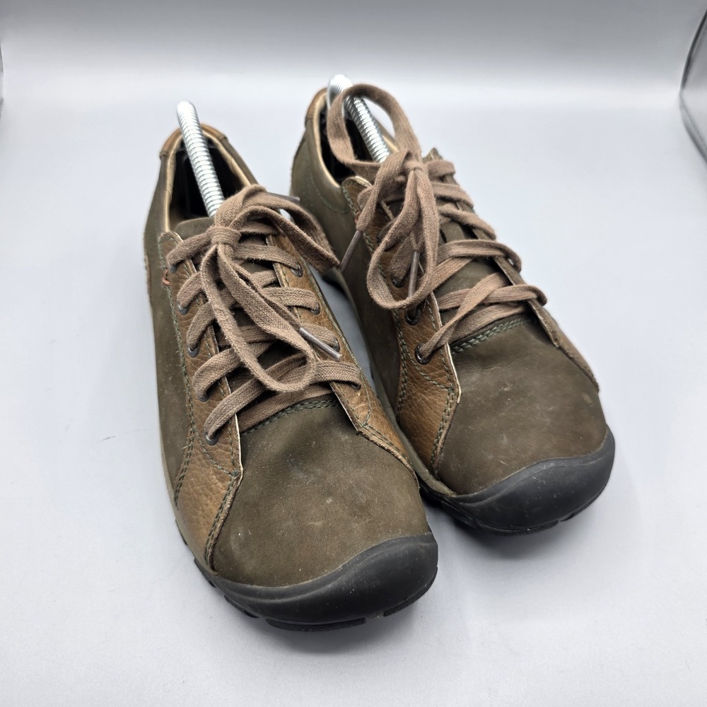 KEEN Sisters Shoes Womens 7.5 Brown Leather Oxford Lace Up Hiking‎ Outdoor
